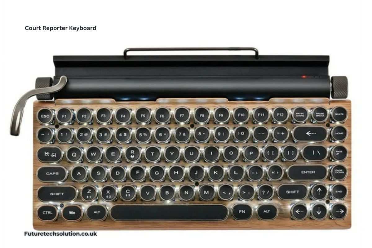 court reporter keyboard