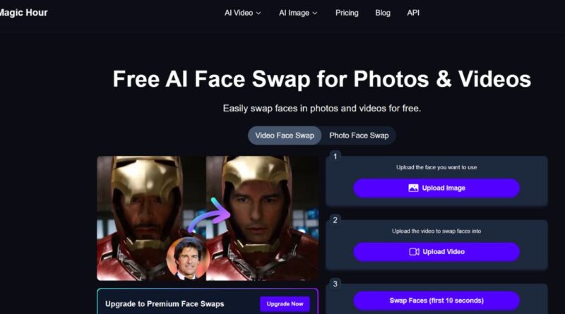AI Face Swap Made Easy with MagicHour